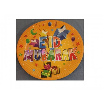 Paper Plates - Eid Mubarak (Pk of 10)